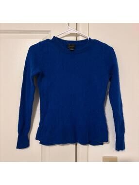 Halogen Womens Sweater Cashmere Size Small Blue Colour Round Neck Comfy